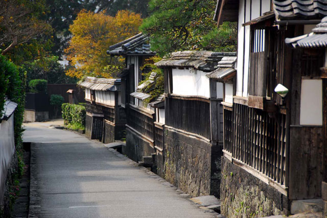 Một góc thị trấn Hagi thuộc tỉnh Yamaguchi