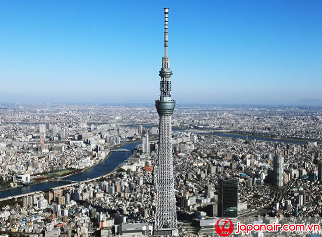 Tháp truyền hình Tokyo nổi tiếng thế giới